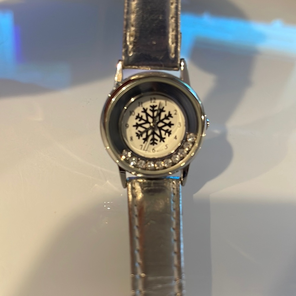 Winter season bling watch